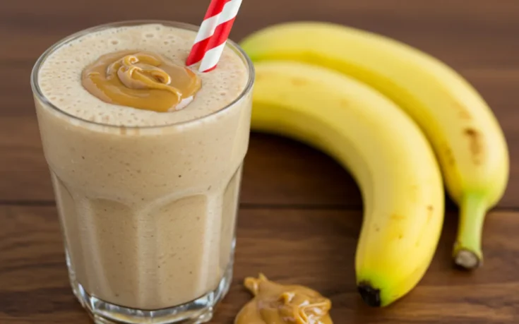 Banana Peanut Butter Smoothie