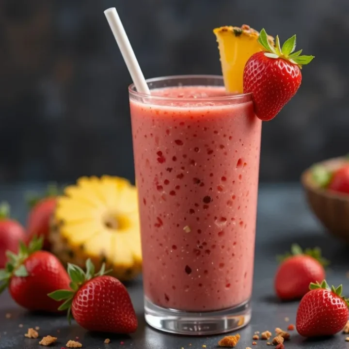 Strawberry Pineapple Smoothie