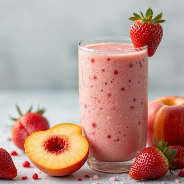 Strawberry Peach Smoothie