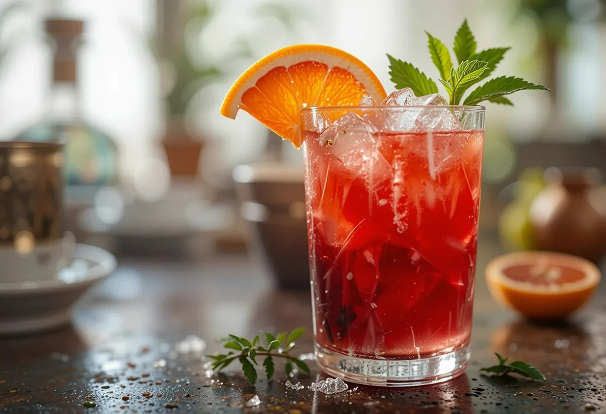 Blood Orange Margarita Mocktail Recipe
