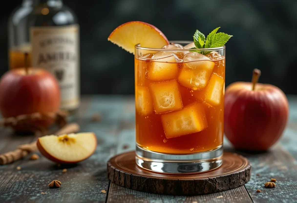 Caramel Apple Mocktail Recipe