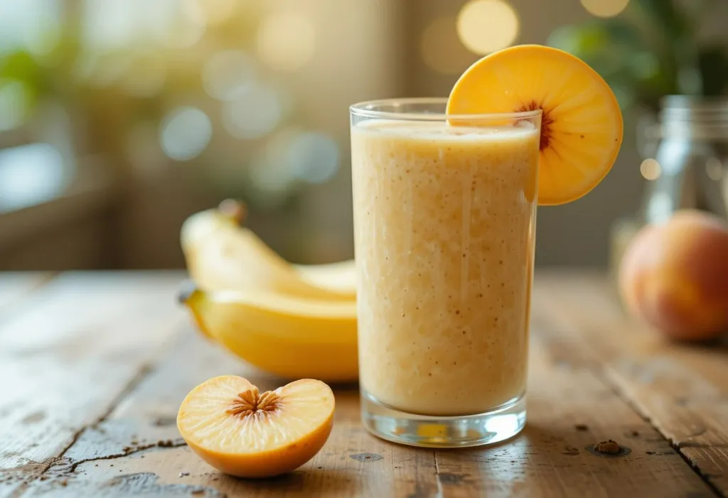 Peach And Banana Smoothie Recipe