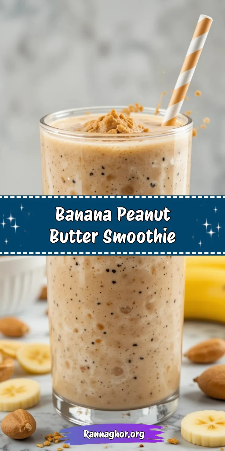 Banana Peanut Butter Smoothie