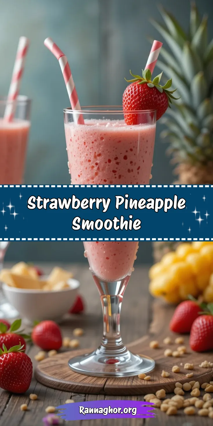 Strawberry Pineapple Smoothie