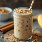 Cinnamon Roll Breakfast Smoothie