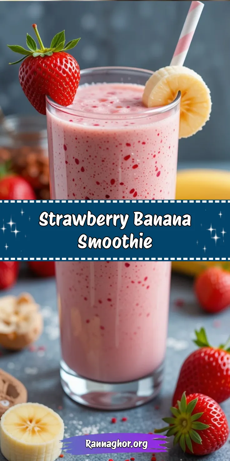 Strawberry Banana Smoothie