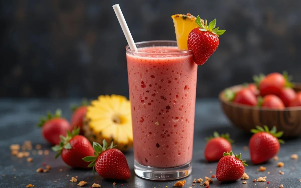 Strawberry Pineapple Smoothie