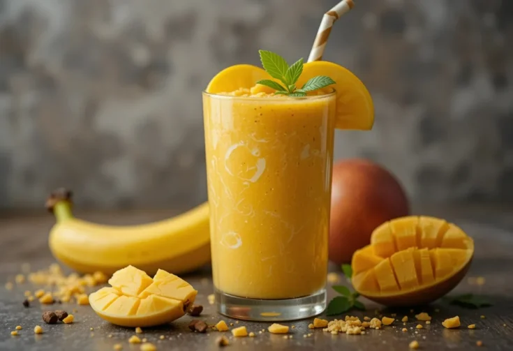 Banana Mango Smoothie