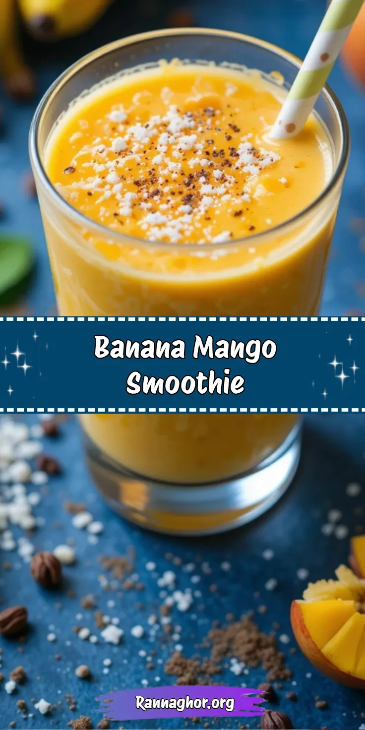 Banana Mango Smoothie