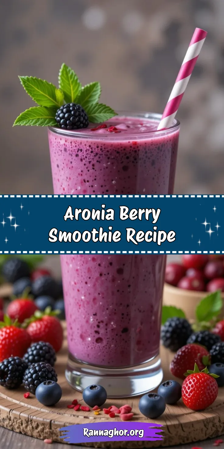 Aronia Berry Smoothie Recipe