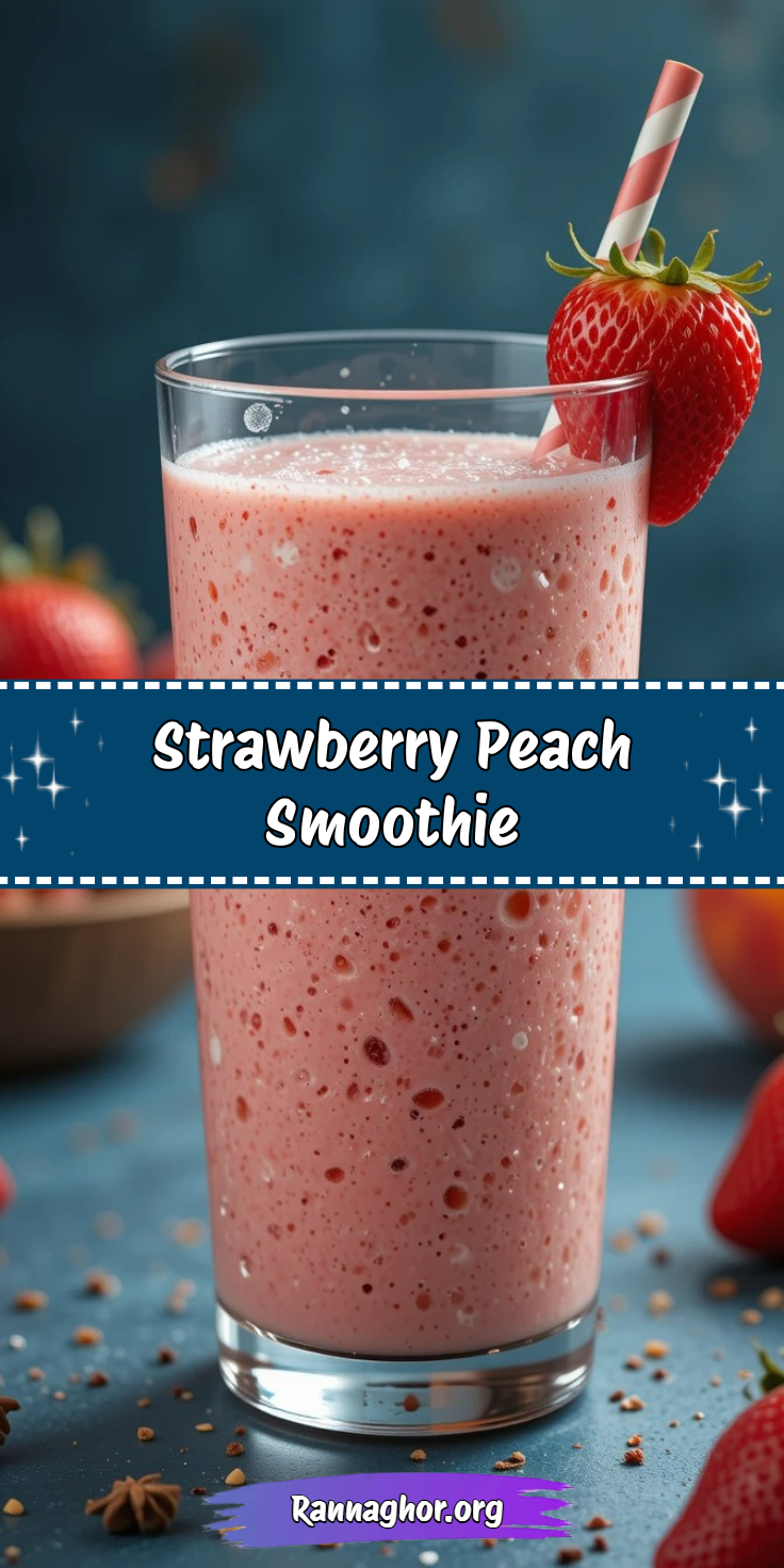 Strawberry Peach Smoothie