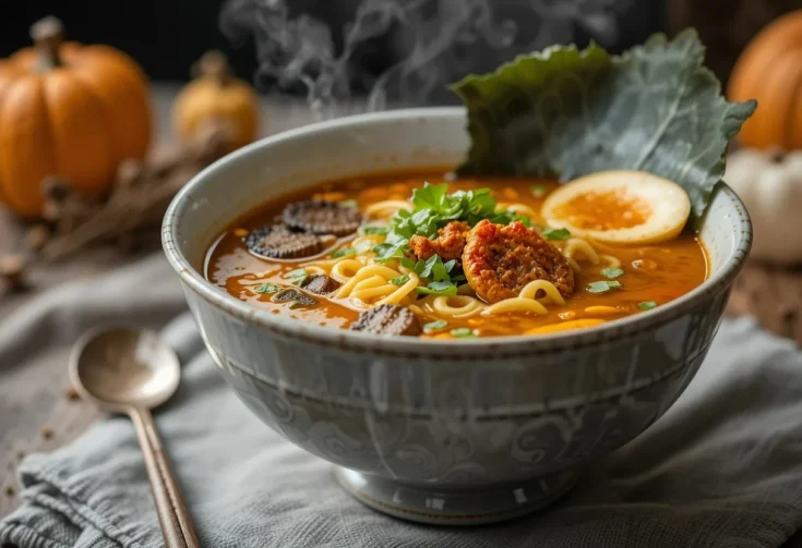 Miso Pumpkin Ramen Soup Recipe