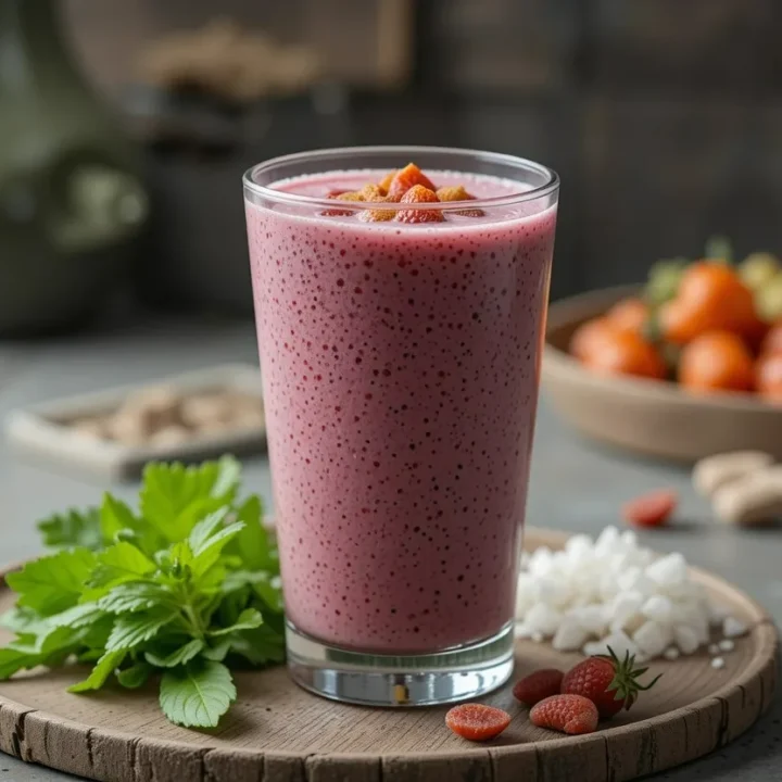 placenta smoothie recipe