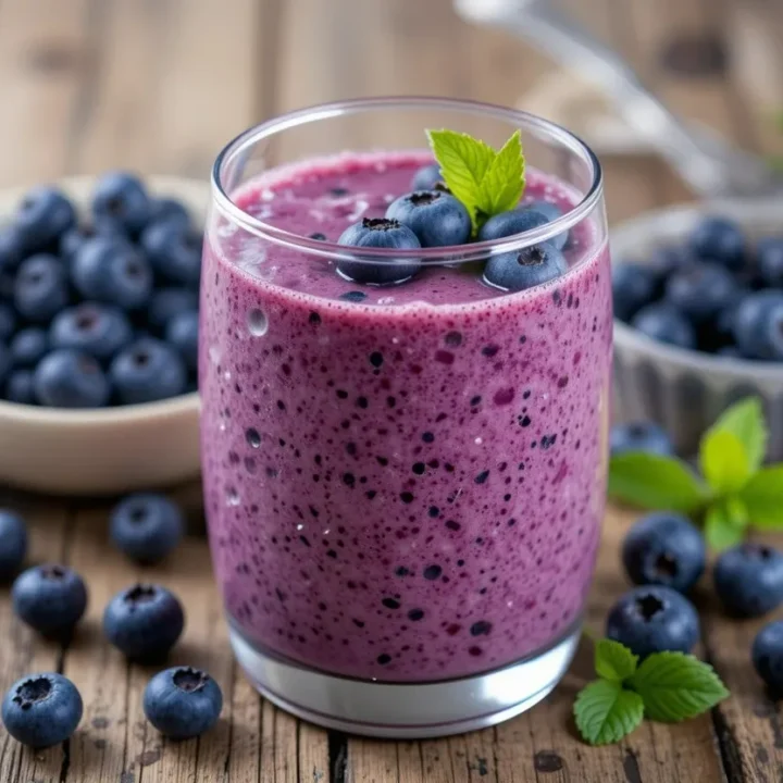 Healthy Blueberry Smoothie Recipe no Yogurt Blueberry Smoothie Recipe no Yogurt