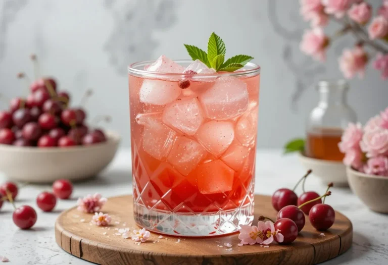 Cherry Blossom Mocktail Recipe