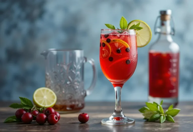 Cranberry Margarita Mocktail Recipe