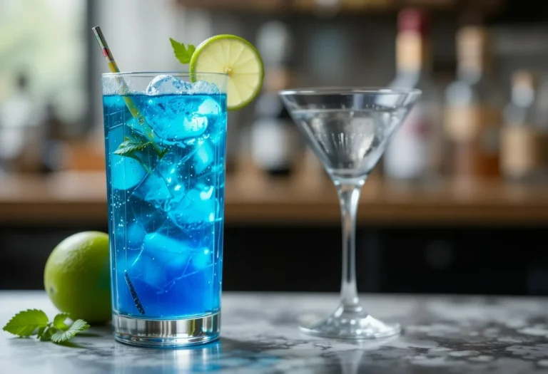 Electric Blue Mocktail Recipe