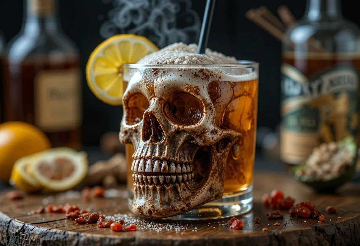Shrunken Skull Cocktail Recipe