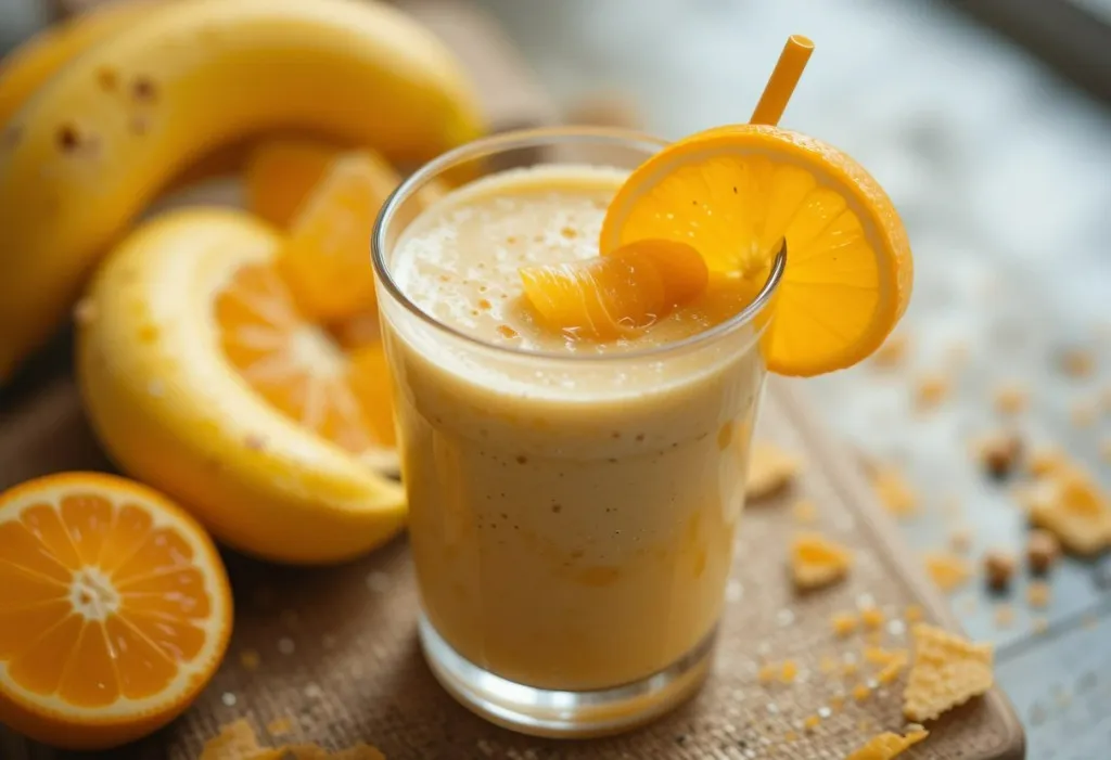 Banana Orange Smoothie Recipe Banana Orange Smoothie Recipe