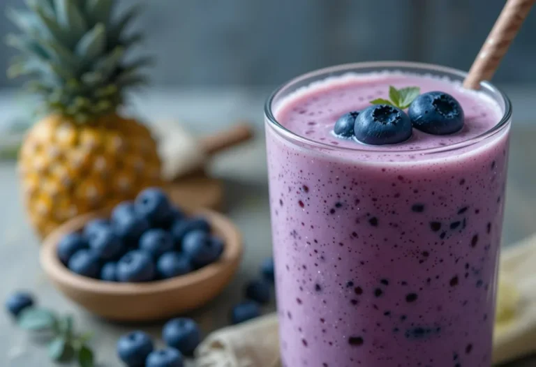 Blueberry Pineapple Smoothie Recipe