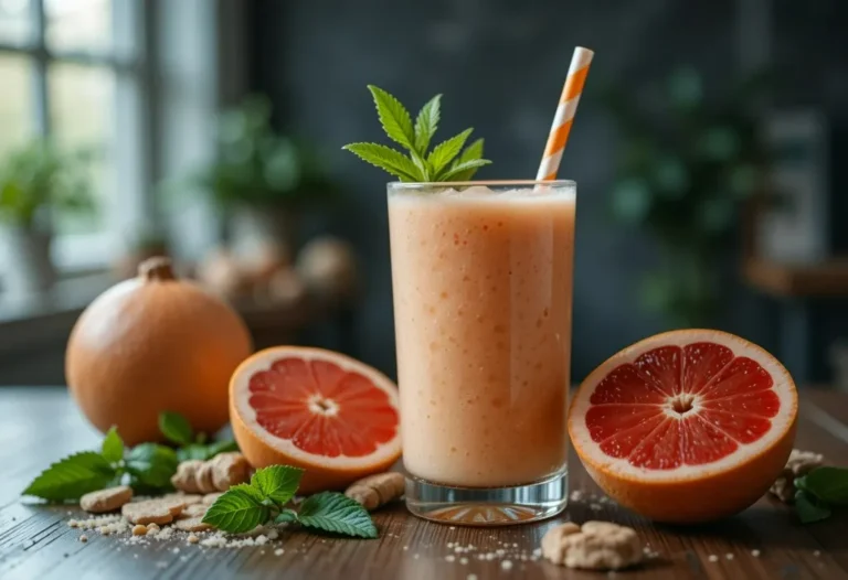 Grapefruit Ginger Smoothie Recipe