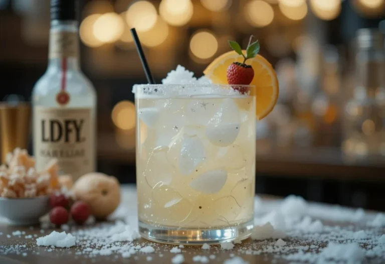 Jack Frost Winter Mocktail Recipe