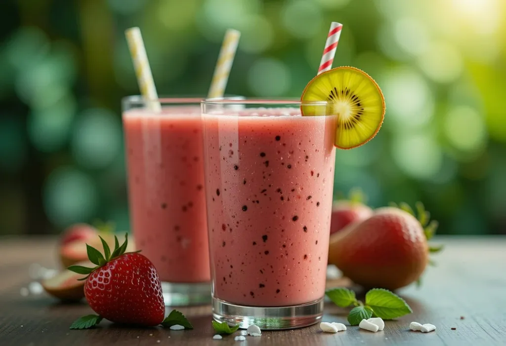 Kiwi Strawberry Smoothie Recipe