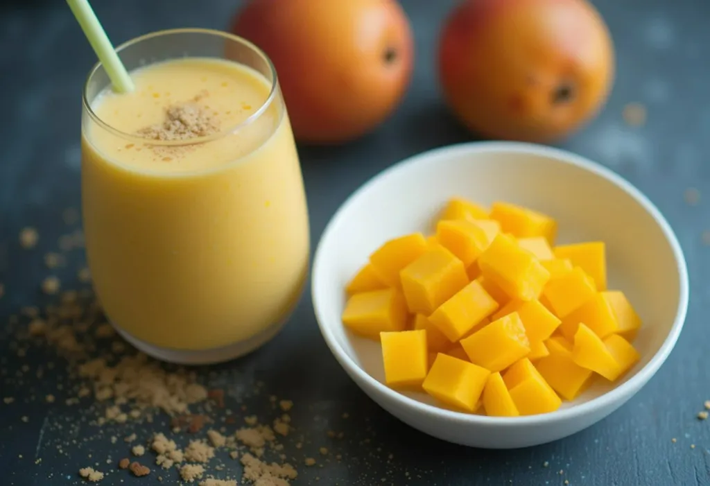Mango Coconut Milk Smoothie Recipe