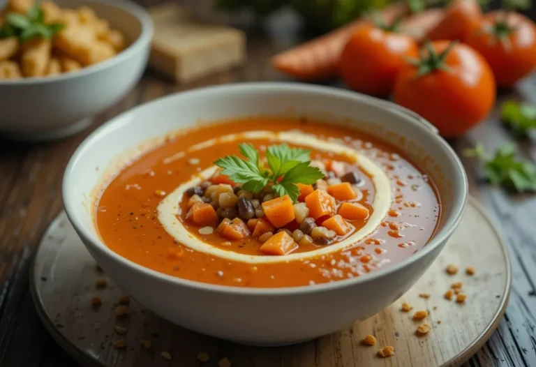Mediterranean Tomato Carrot Soup Recipe