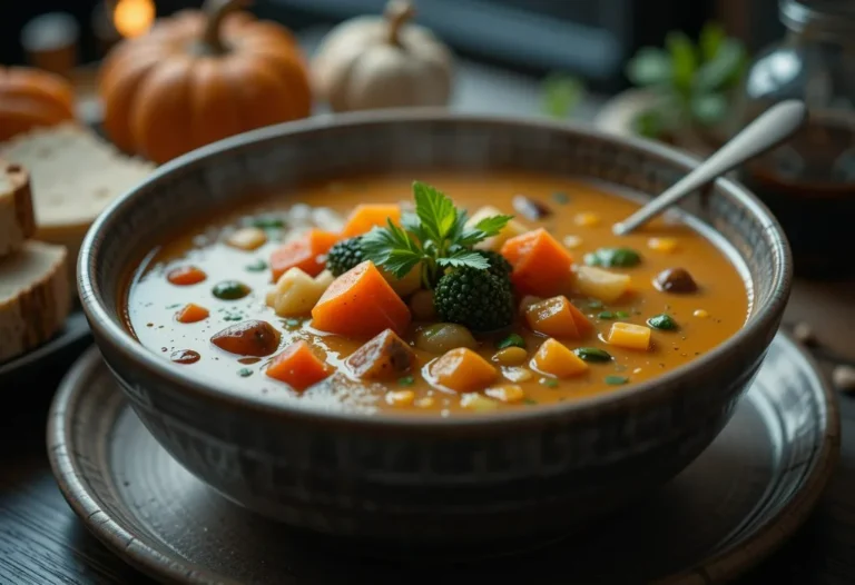 Roasted Vegetable Soup Recipe