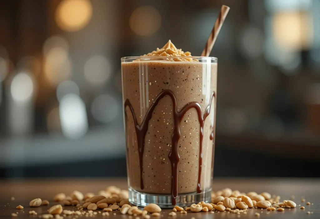Chocolate Peanut Butter Smoothie Recipe