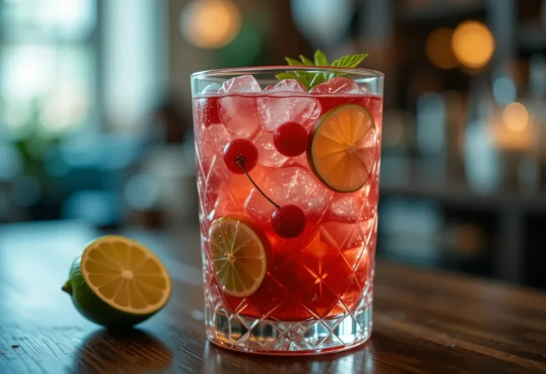 Cherry Limeade Mocktail recipe