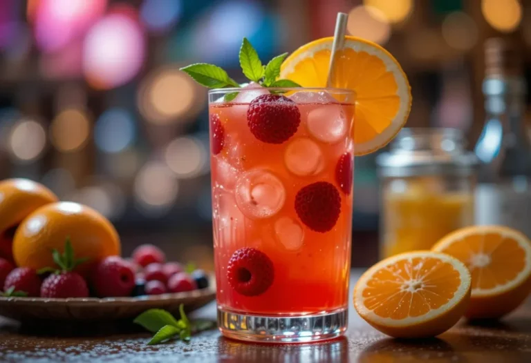 Fruit Punch Mocktail recipe