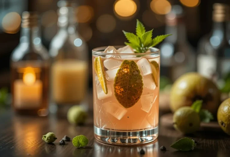 Guava Ginger Mocktail recipe