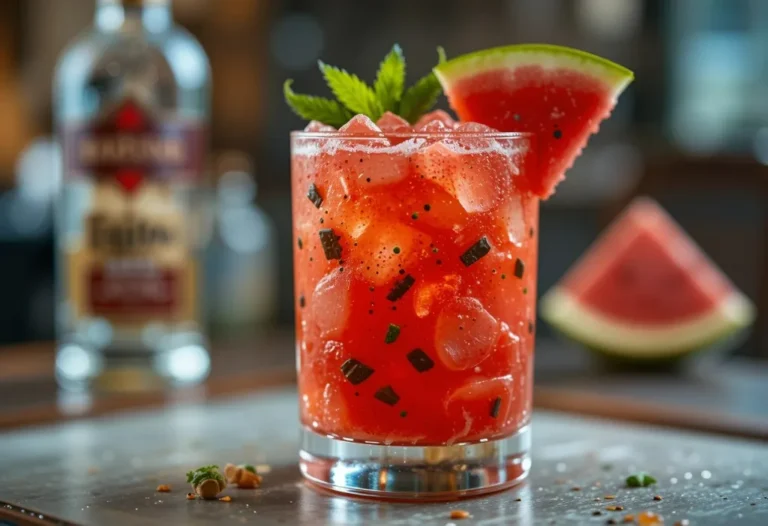 Spicy Watermelon Tequila Cocktail Recipe