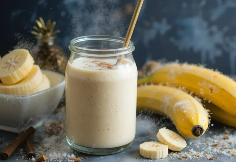 Vanilla Cinnaman Banana Smoothie Recipe